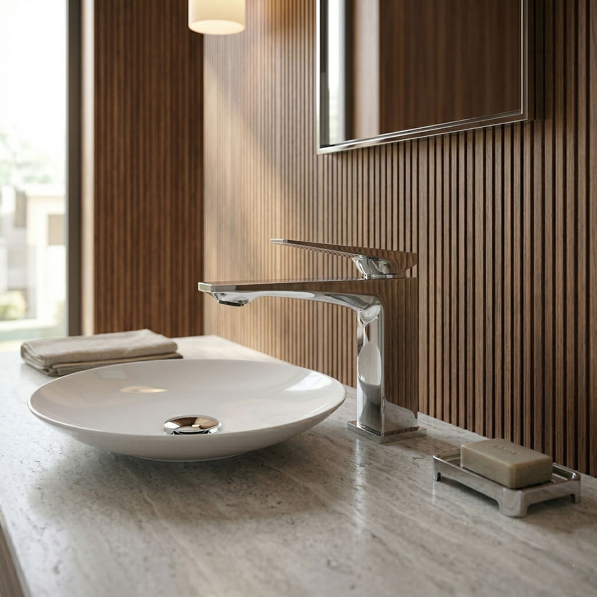 SLAVINA ZA UMIVAONIK PREMIUM Rea Prime Chrome Low