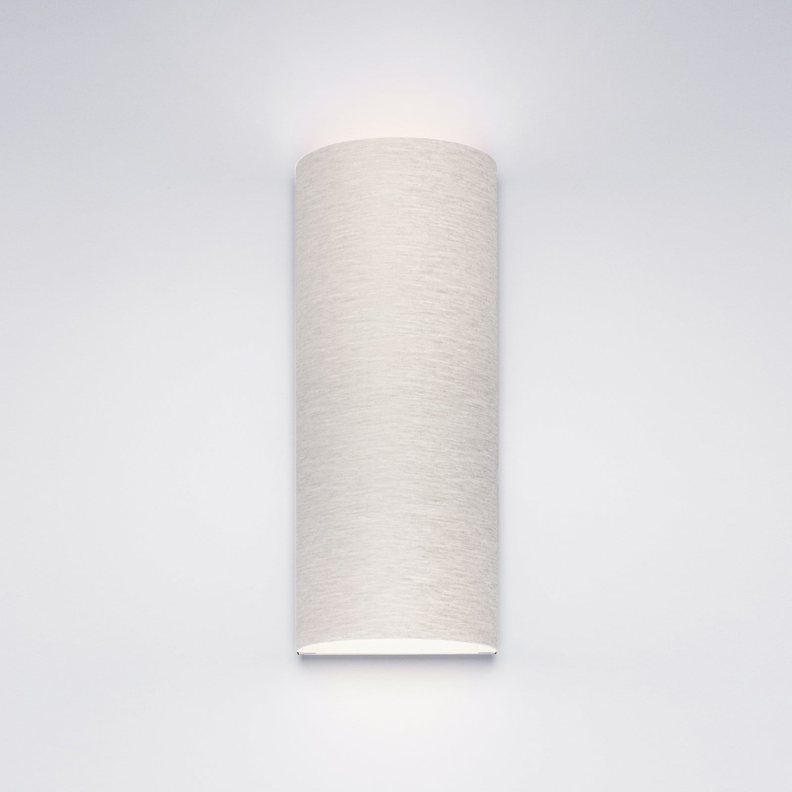 serien.lighting Club LED zidna svjetiljka, aluminij/siva