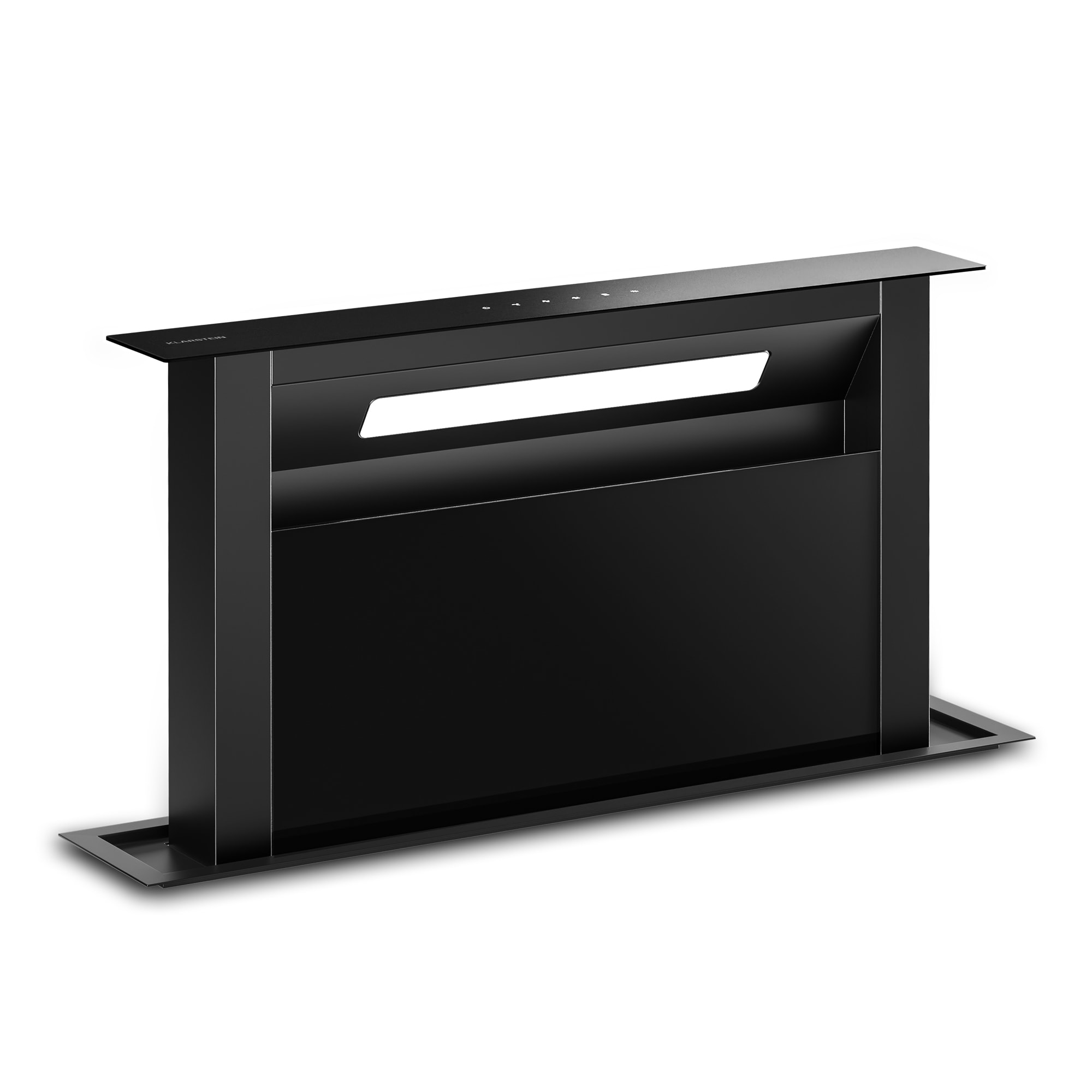 Klarstein Velaire Downdraft sustav, Elegantan, minimalistički, snažan, Energetska klasa A++, 853 m³/h, 60 cm