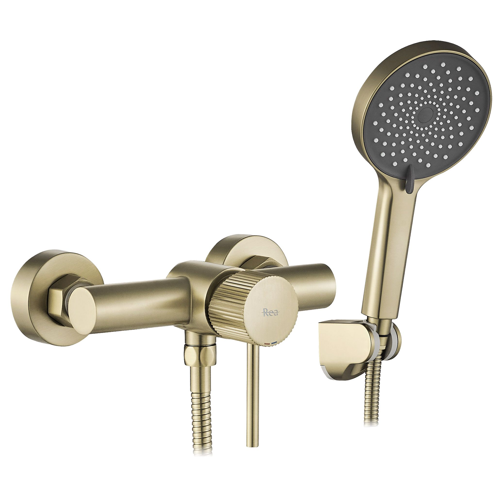 Tuš pipa REA Lungo Stripe BRUSH GOLD