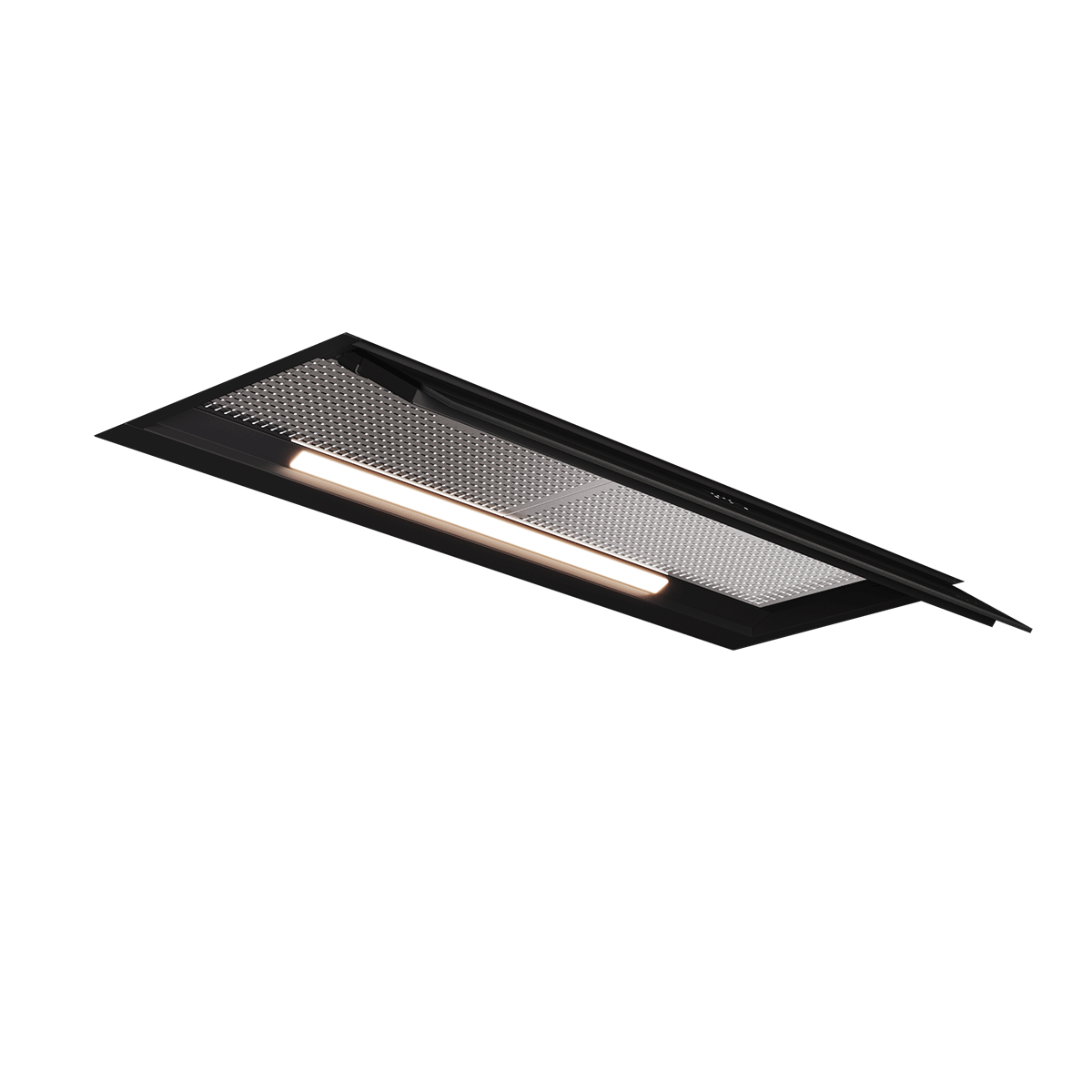 Fim zidna napa Avior - CRNA MAT - 120 cm