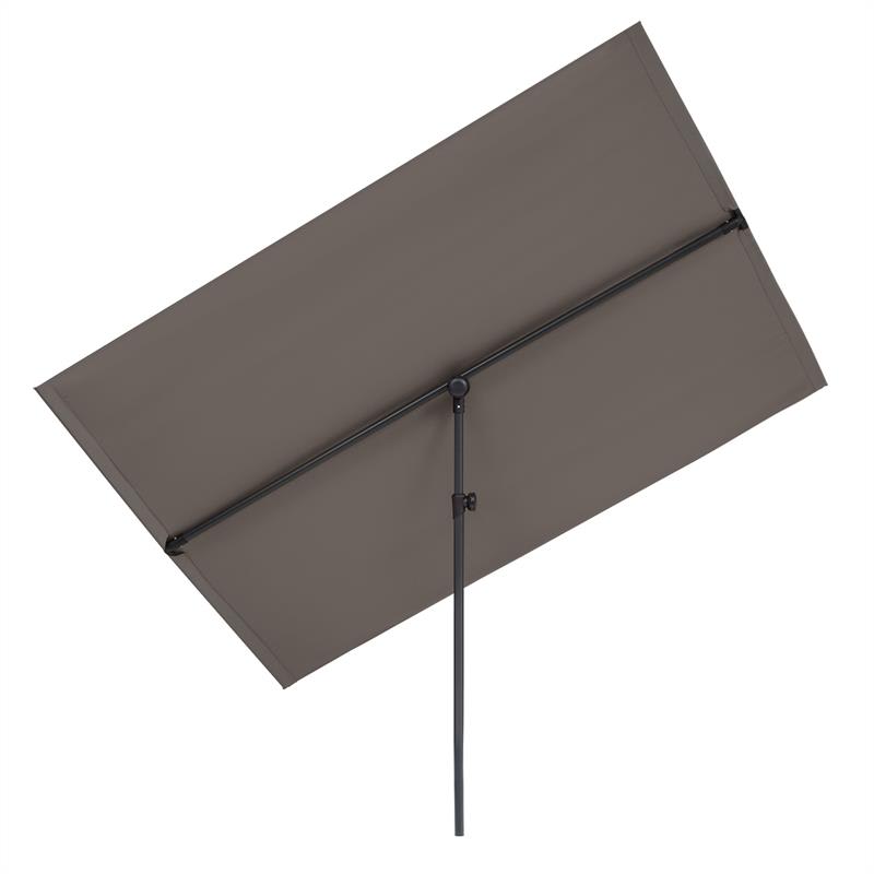 Blumfeldt Flex-Shade XL, suncobran, 150 x 210 cm, poliester, UV 50, tamno siva