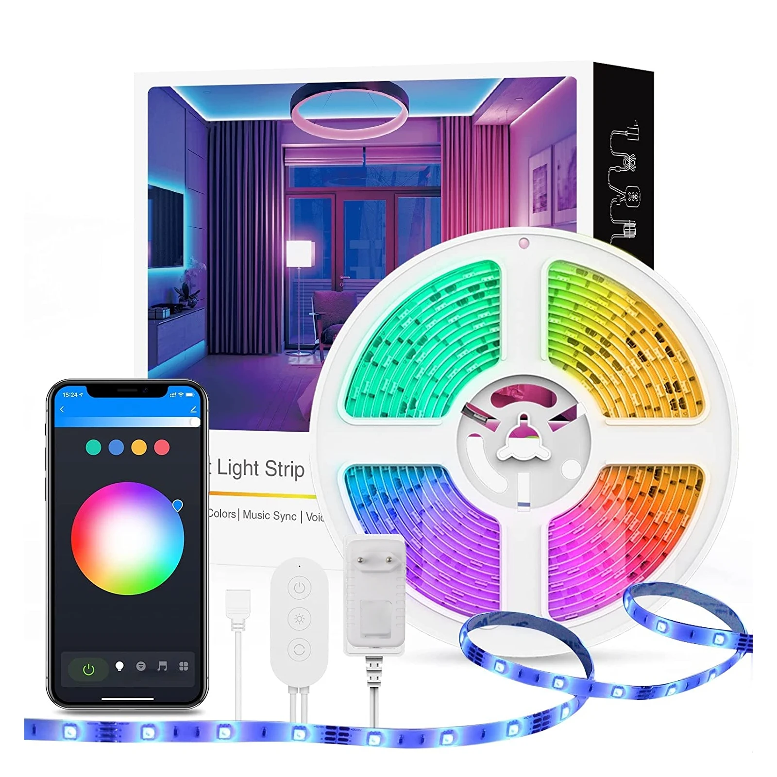 Pametna WiFi LED traka - 5m