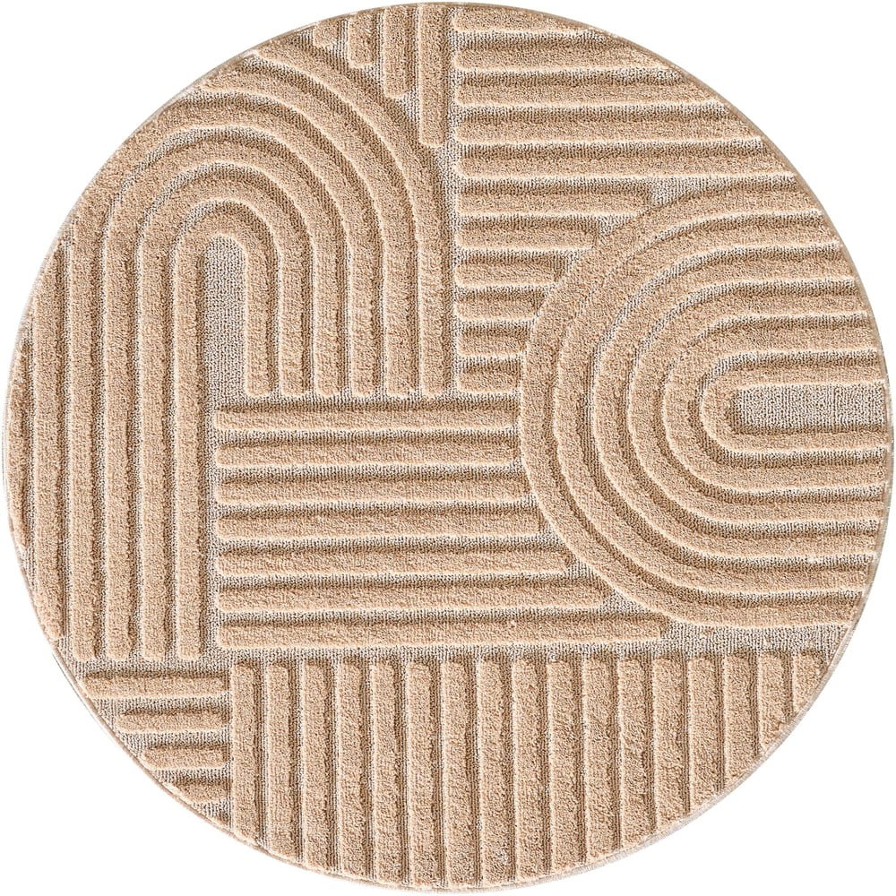 Svijetlo ružičasti okrugao tepih ø 160 cm Art 1121 – Ayyildiz Carpets