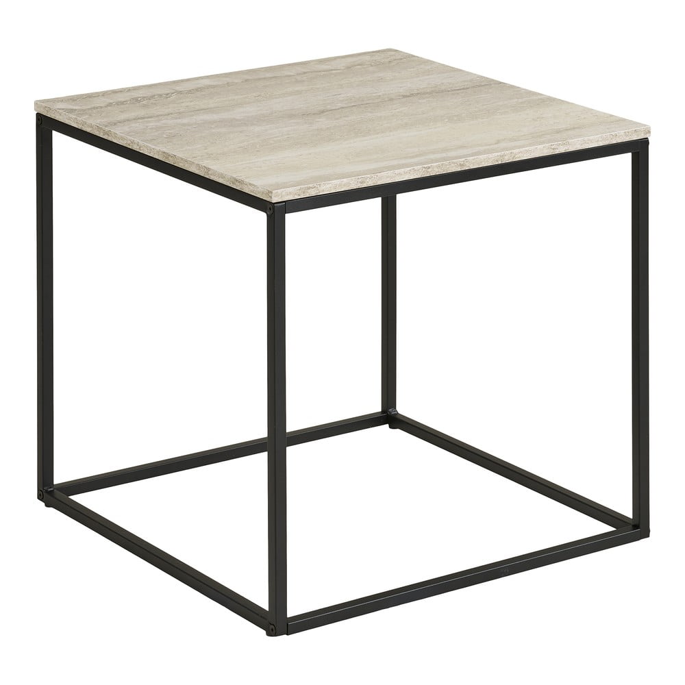 Pomoćni stol u kamenom dekoru 45x45 cm Vita – House Nordic