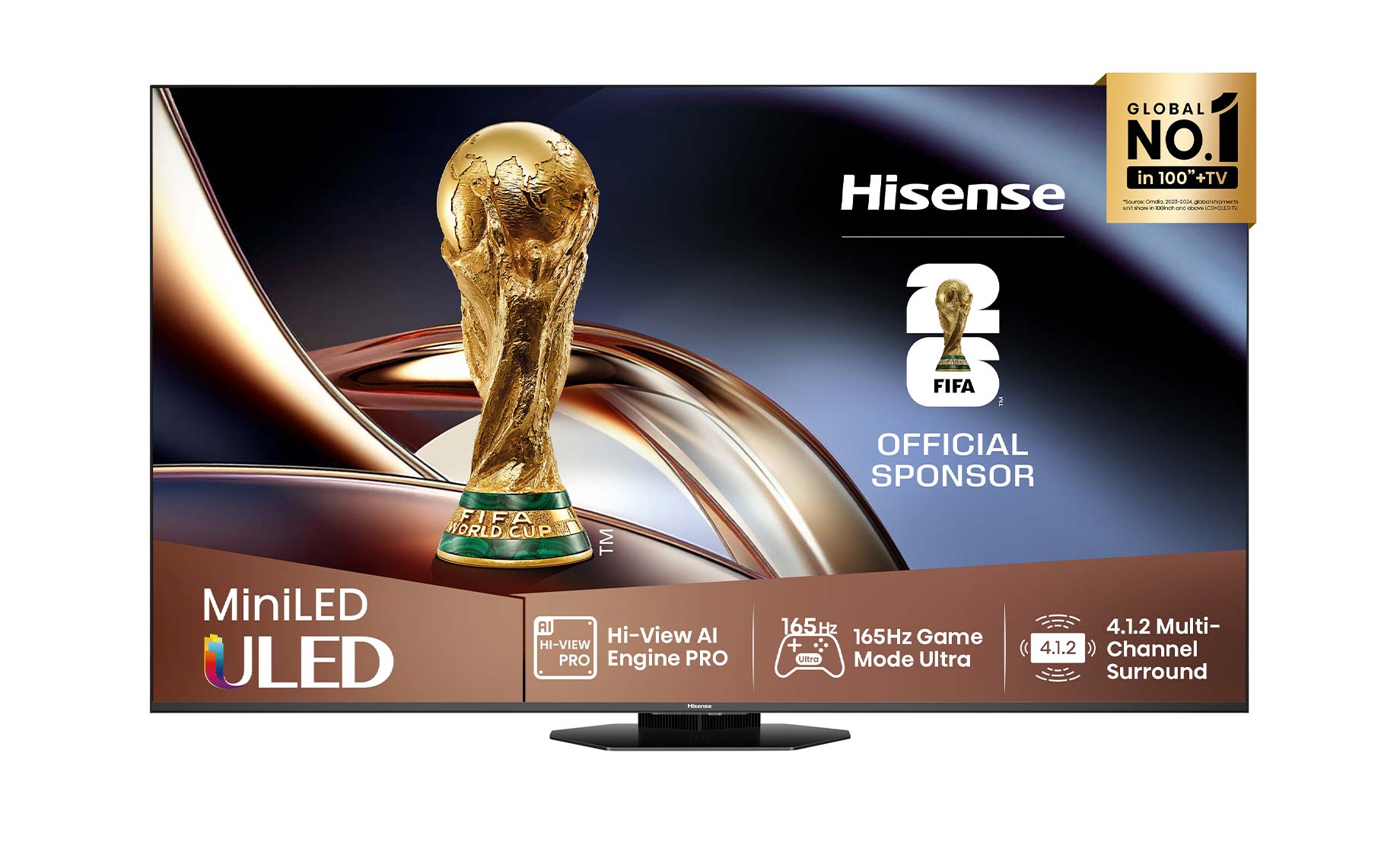 Hisense 55U8Q Ultra HD Mini LED TV