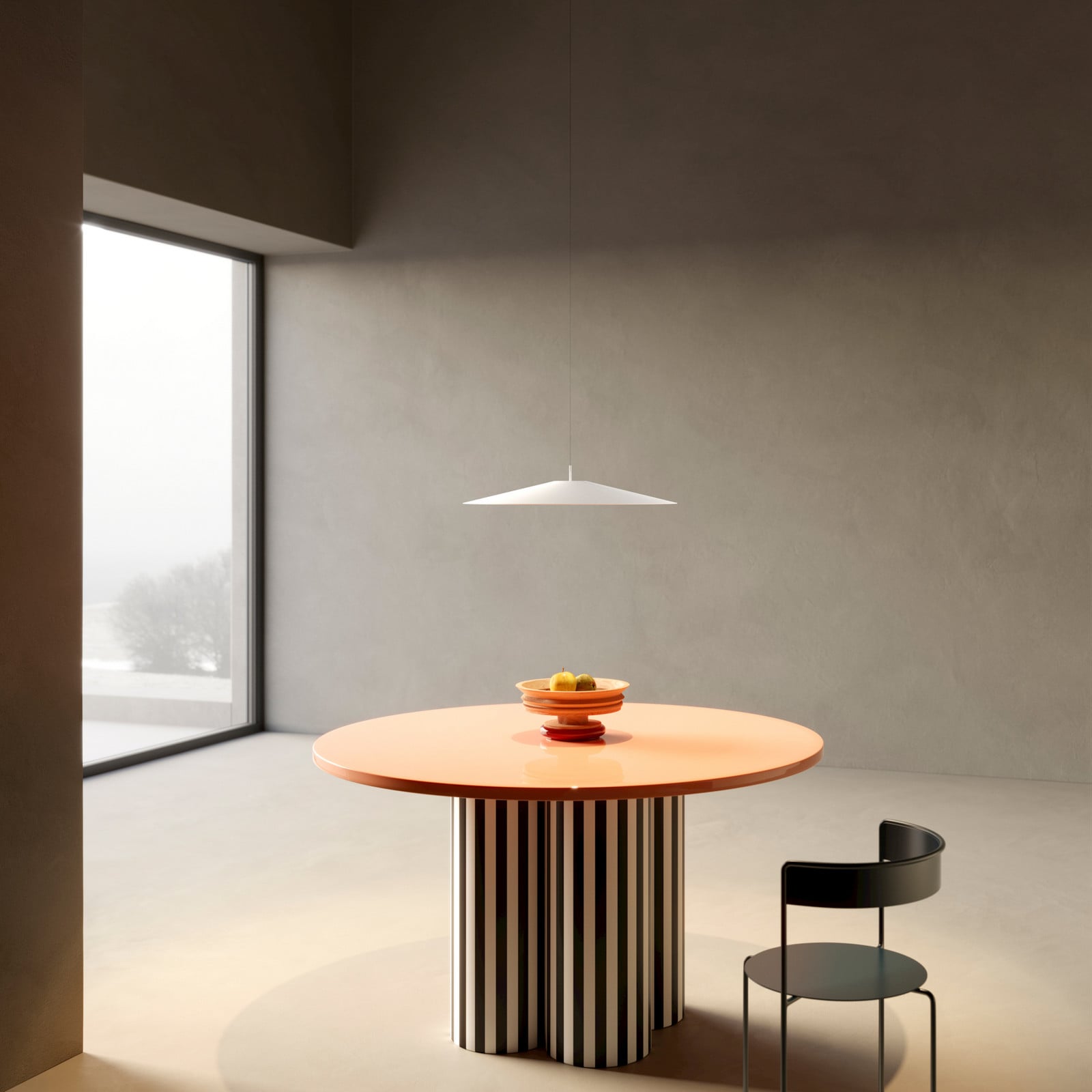 Luceplan Koinè LED viseća svjetiljka 927 Ø55cm bijela