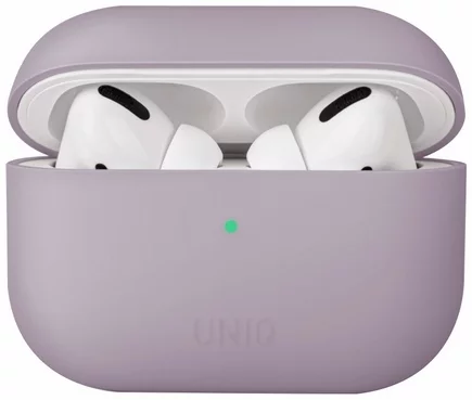 Maska UNIQ Lino AirPods Pro Silicone lilac lavender (UNIQ-AIRPODSPRO-LINOLILAC)