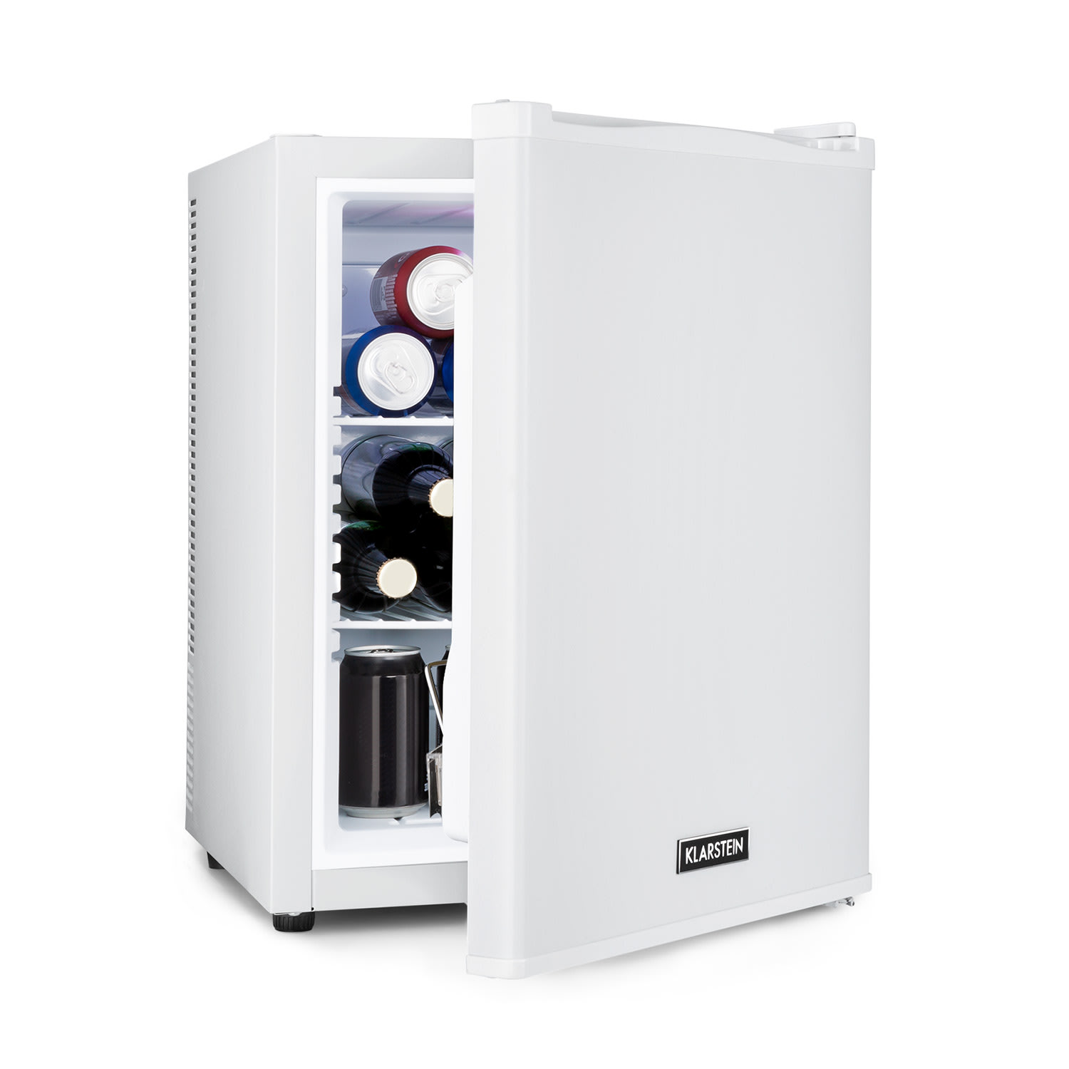Klarstein Happy Hour 40, minibar, 40 L, 5 - 15 ° C, tihi rad, 23 dB, LED svjetlo, bijeli