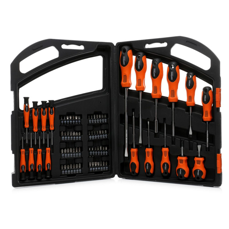 Set odvijača i bitova 75 komada KD10904