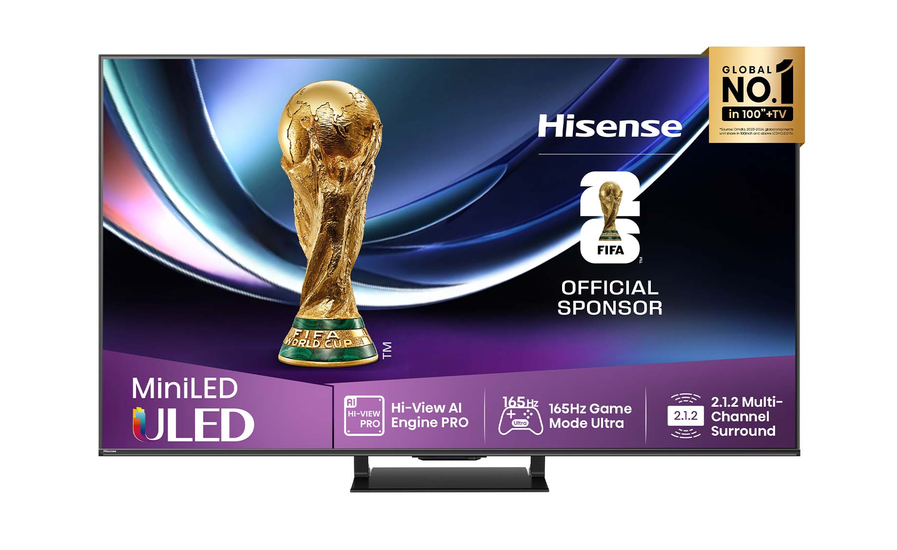 Hisense 55U7Q PRO Ultra HD Mini LED TV