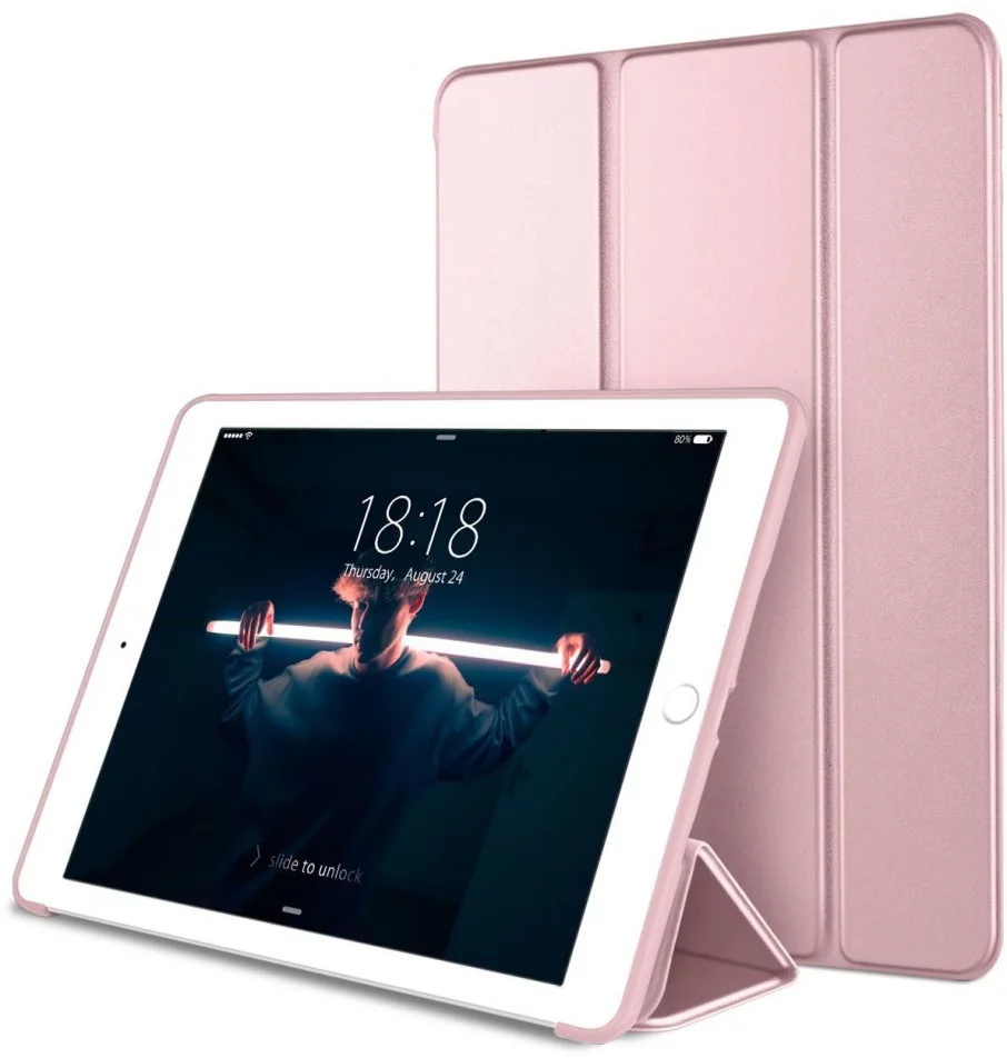 Maska TECH-PROTECT SMARTCASE IPAD 9.7 2017/2018 ROSE GOLD