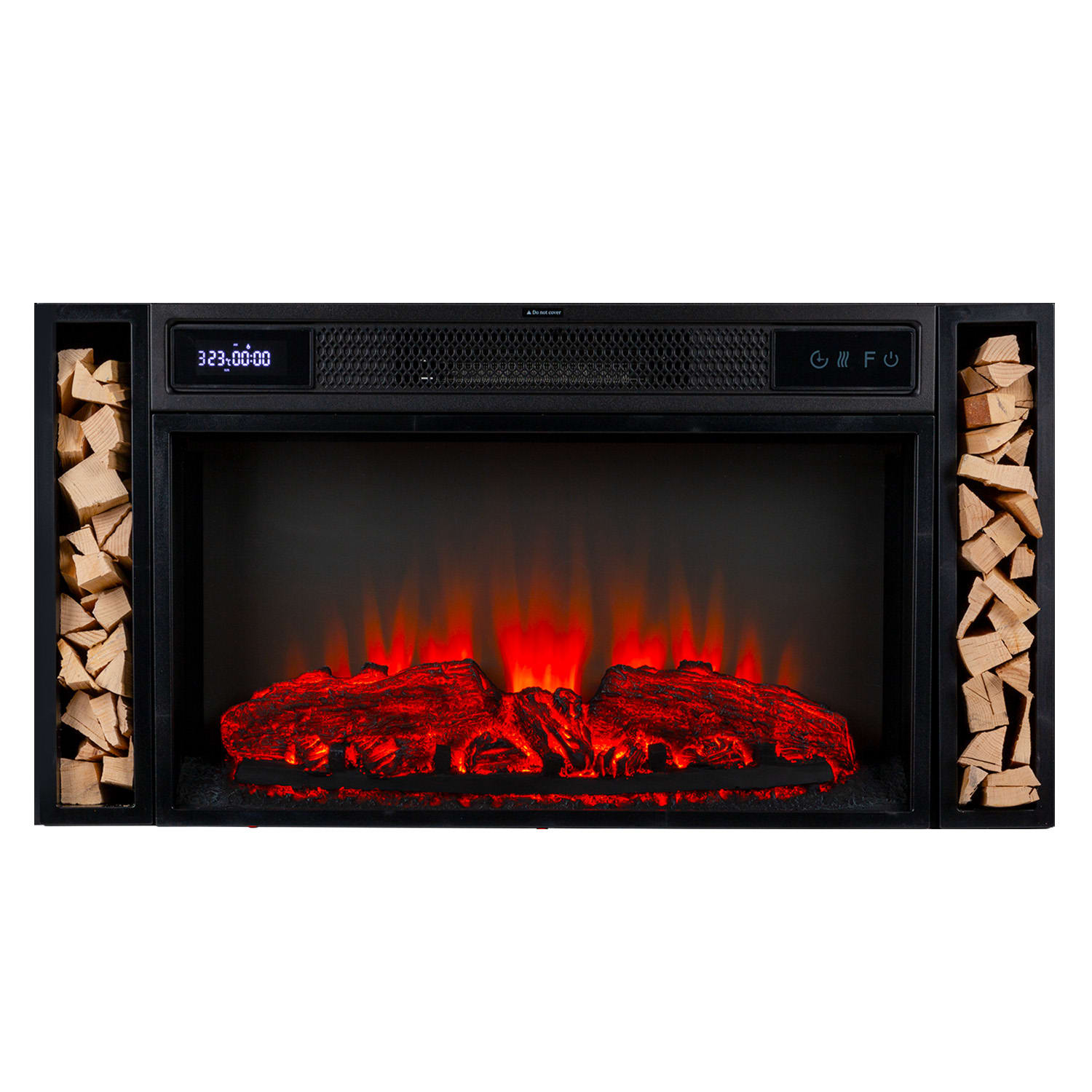 Klarstein Villarrica, električni kamin, 1900 W, LED tehnologija, daljinsko upravljanje