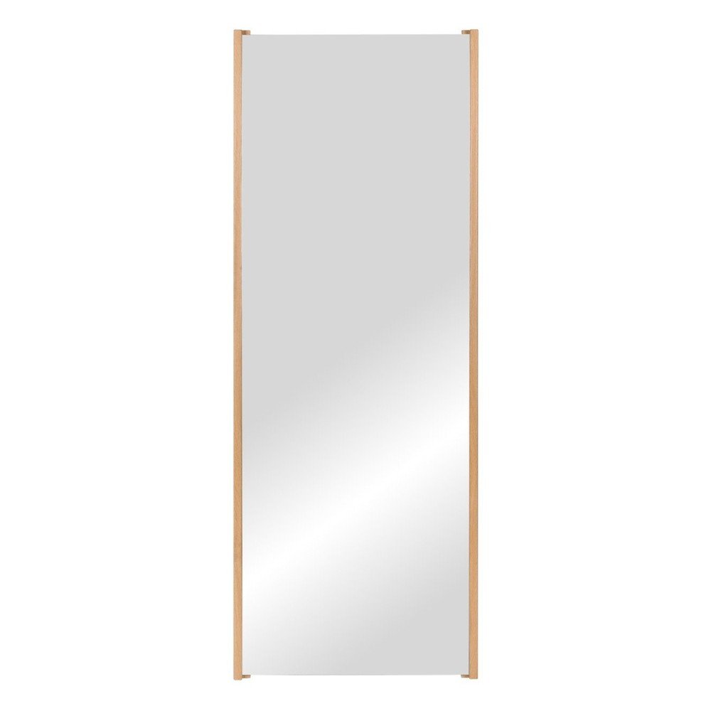 Zidno ogledalo s okvirom od masivnog drveta 60x160 cm Lun – noo.ma