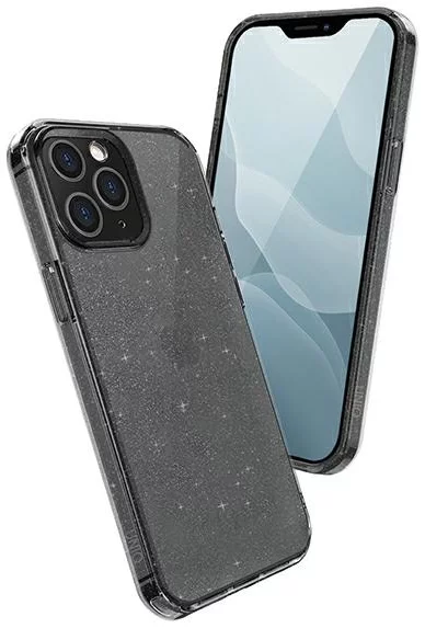 Maska UNIQ LifePro Tinsel iPhone 12 Pro Max 6,7" vapour smoke (UNIQ-IP6.7HYB(2020)-LPRTSMK)