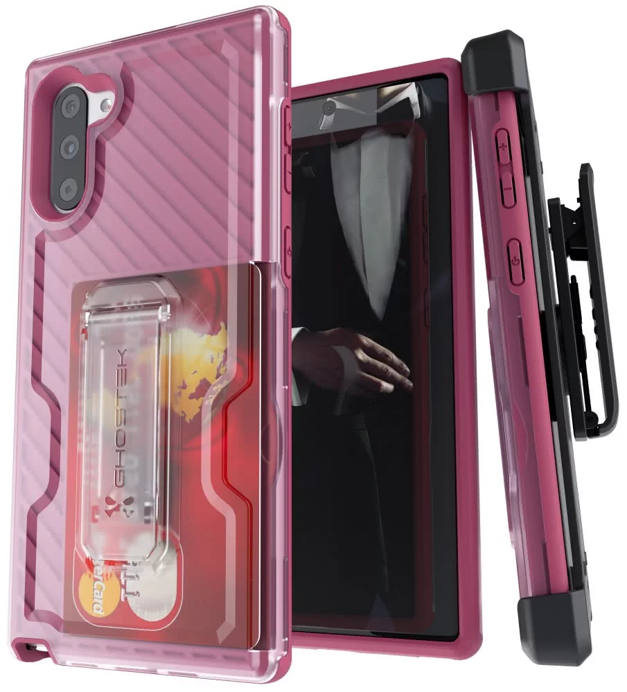 Maska Ghostek - Samsung Galaxy Note 10 Case Iron Armor Series 3, Pink (GHOCAS2301)