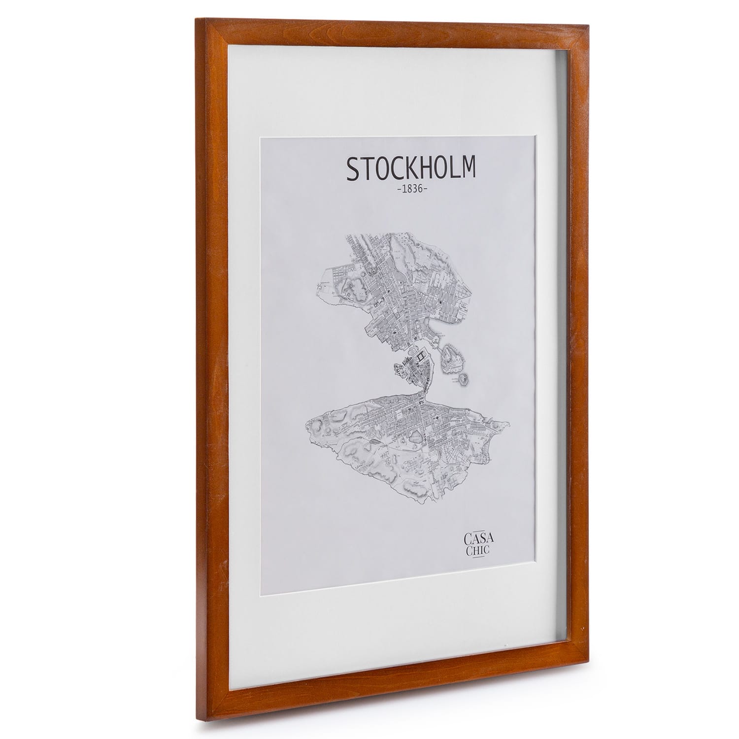 Casa Chic Kenton, okvir za slike, pravokutni, 70 x 50 cm, nosač, pleksiglas