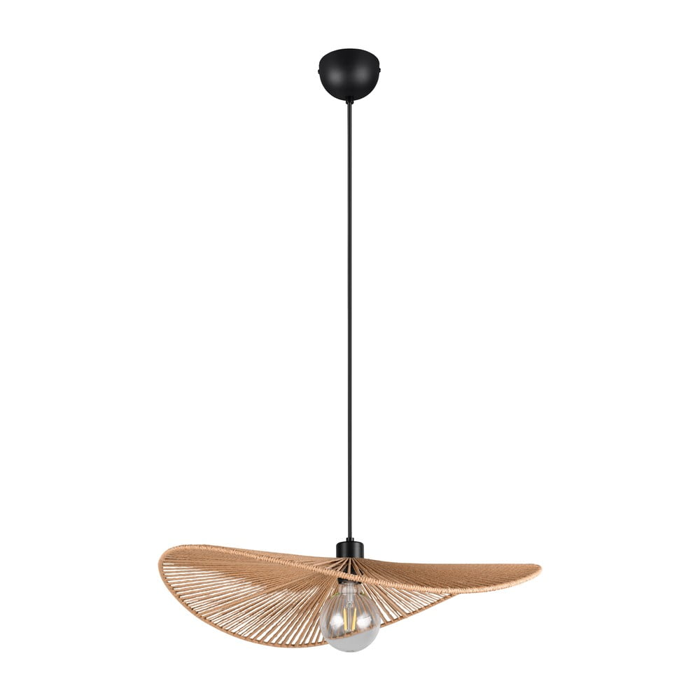 Mat crna viseća svjetiljka ø 58 cm Laurine – Reality