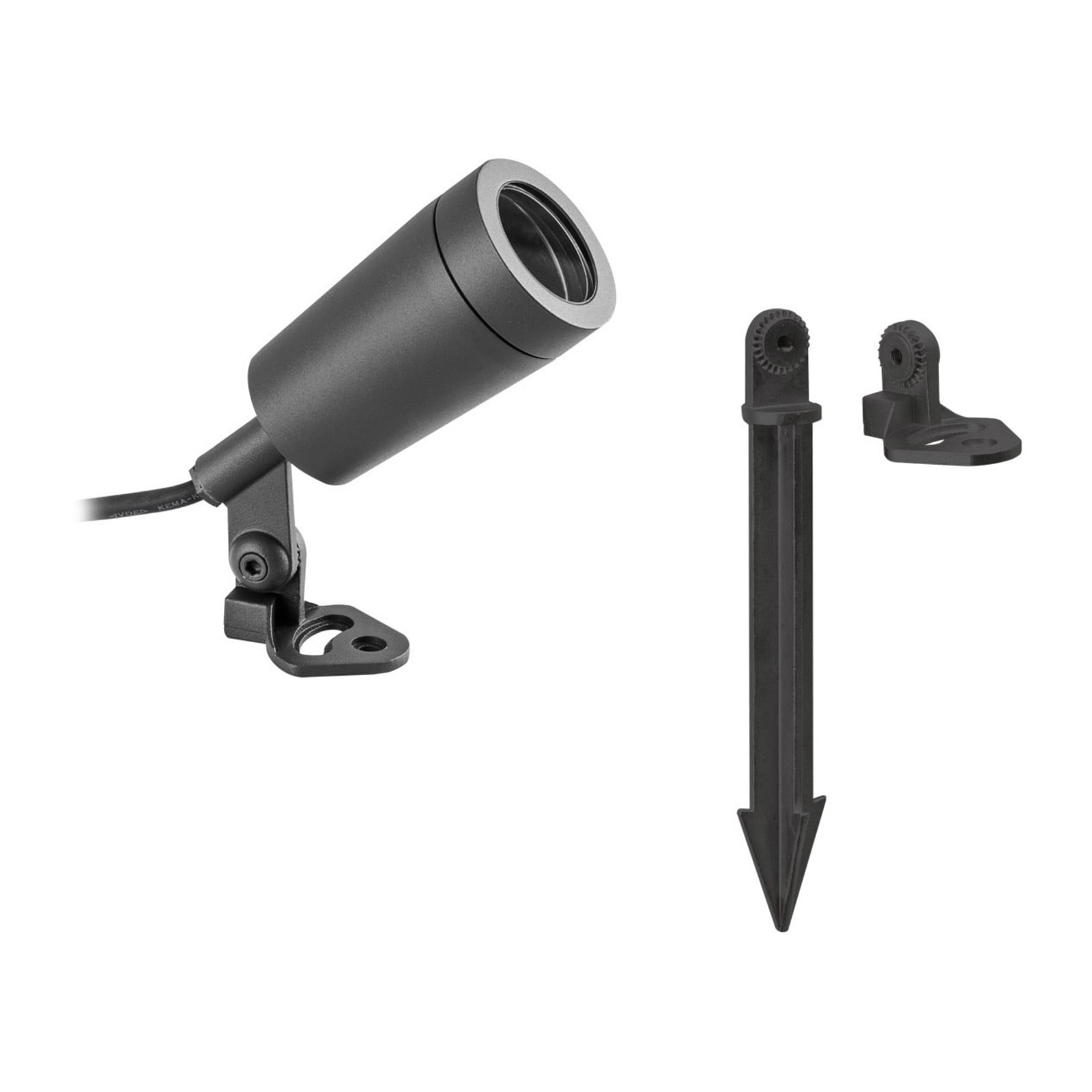 EVN vrtna točka L651523 zemljani šiljak nehrđajući čelik antracit