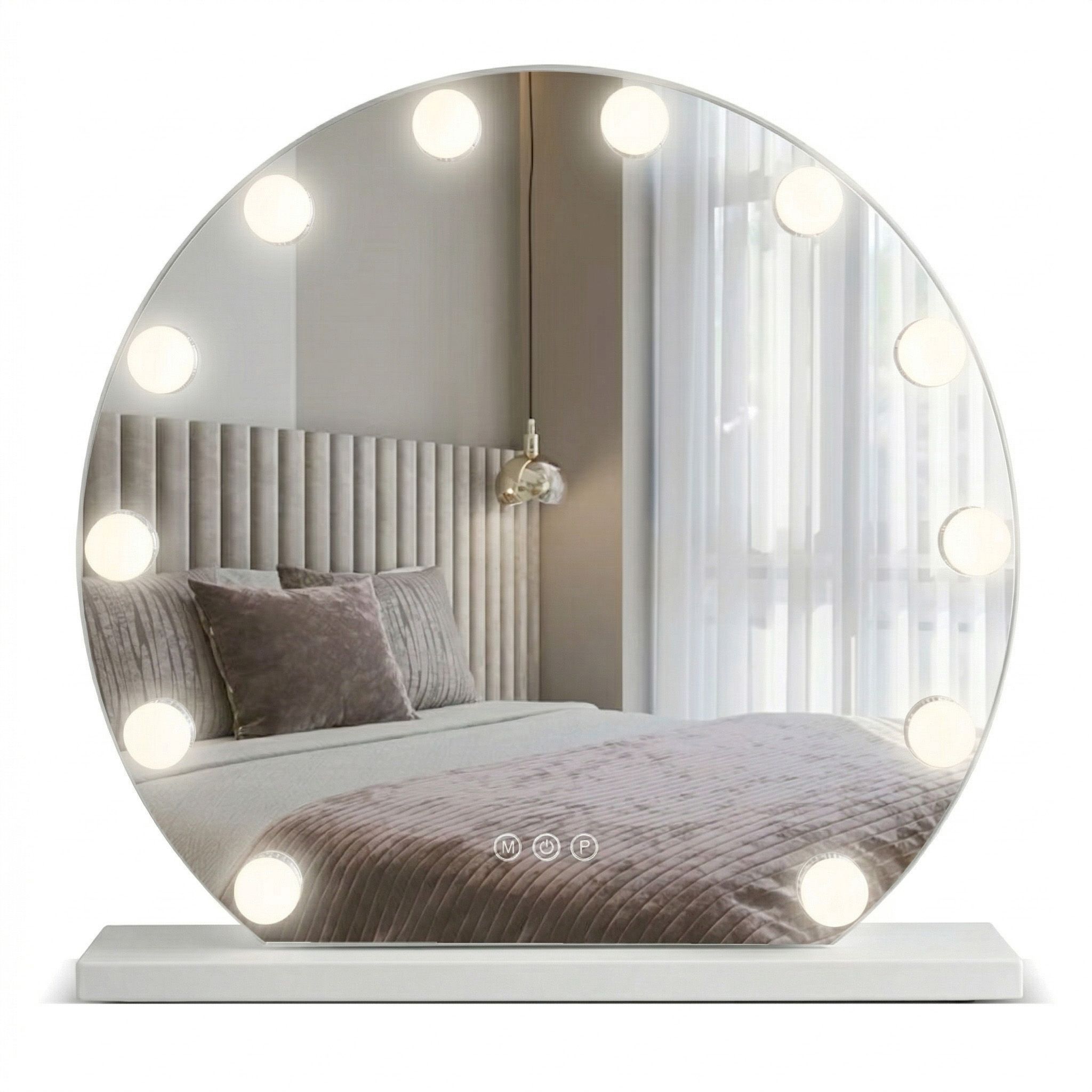 Ogledalo LED HOLLYWOOD White 50 cm