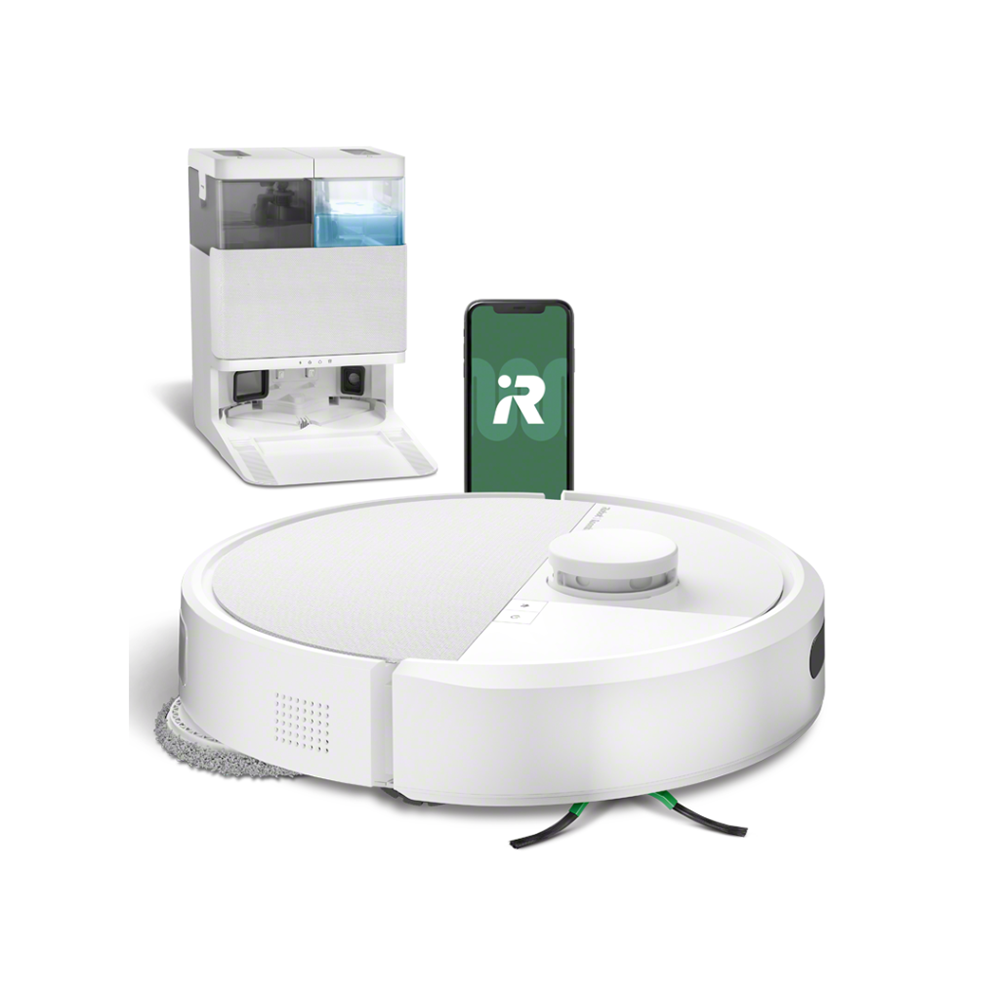 iRobot robotski usisavač Roomba® Plus 405 Combo robot + AutoWash dock White