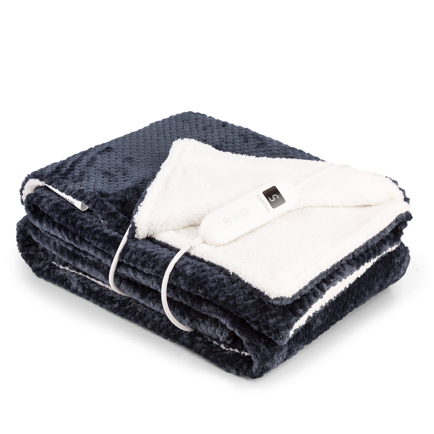 Klarstein DR Watson Deluxe XL, električna deka, 160 W, 9 stupnjeva grijanja, 180 x 130 cm
