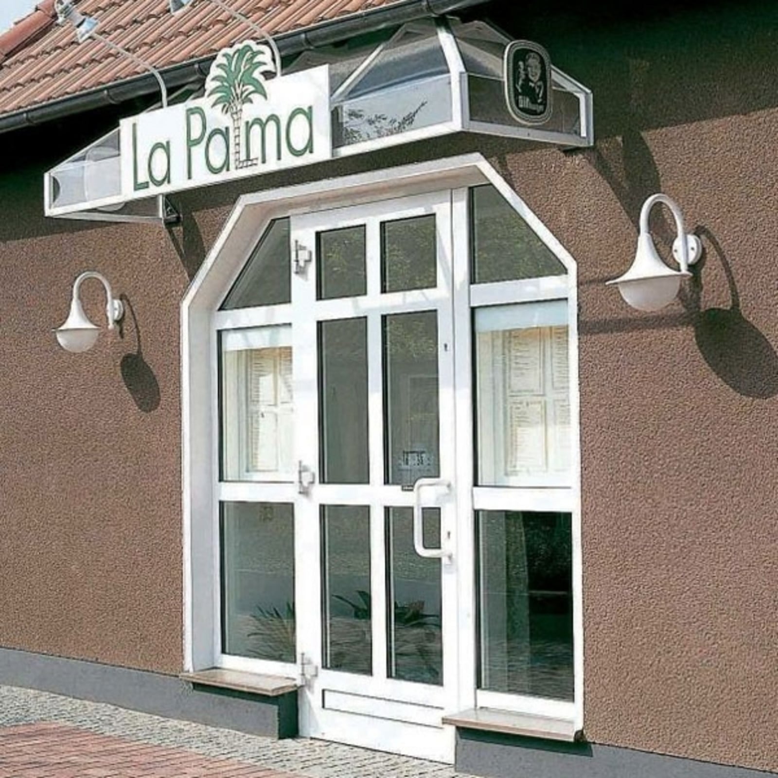 Vanjska zidna svjetiljka 167 lijepog oblika, bijela
