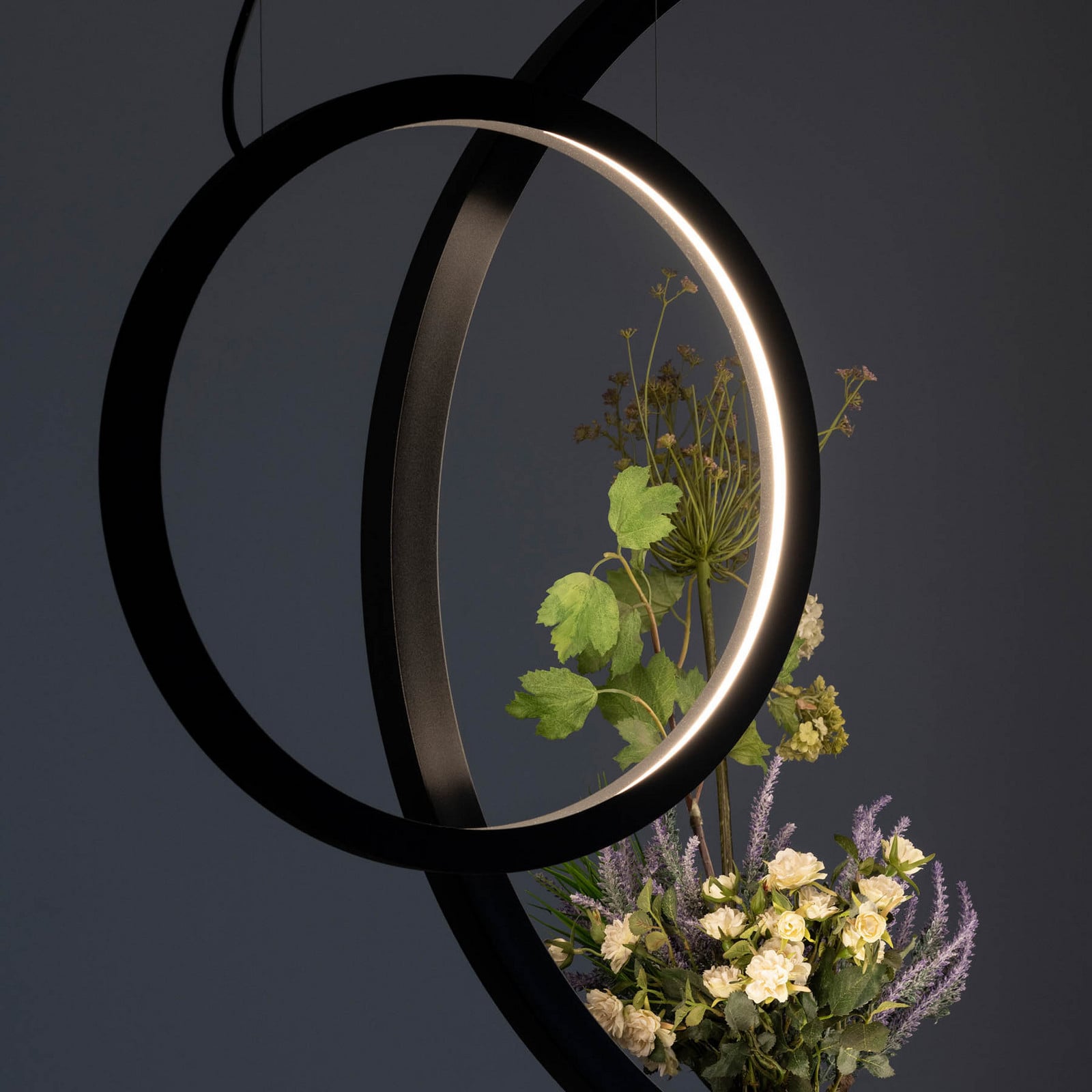 Artemide O LED vanjska viseća svjetiljka Ø 45 cm