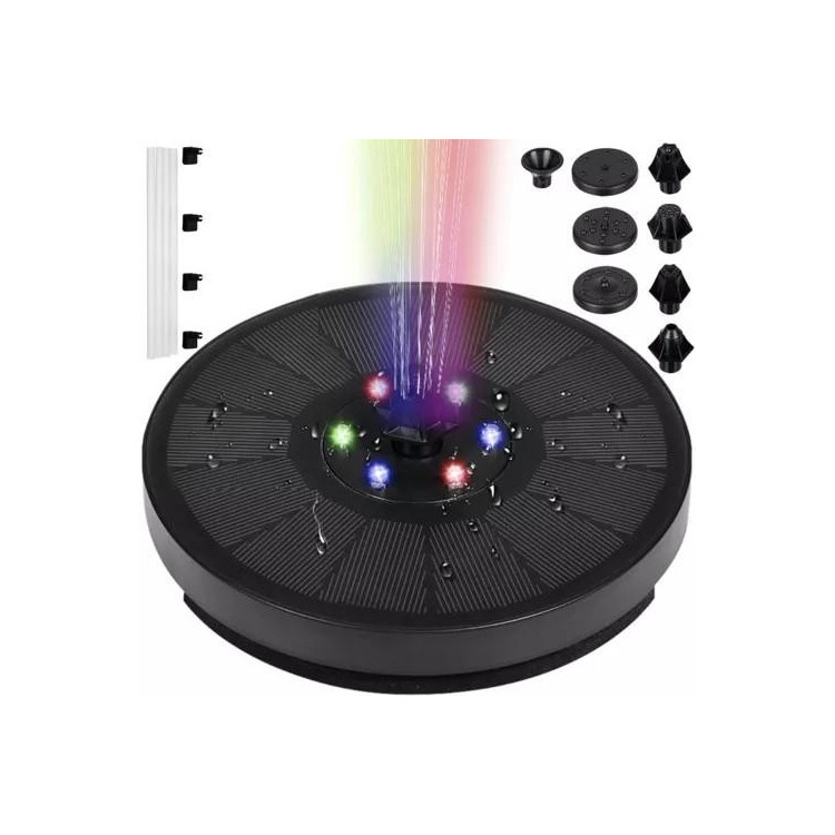 Vrtna LED solarna fontana