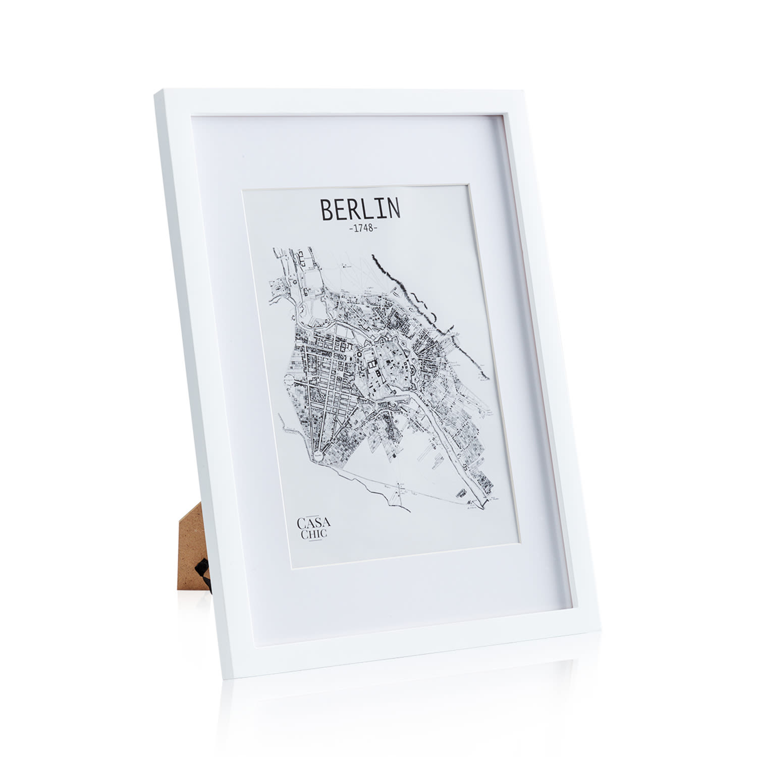 Casa Chic Everton, okvir za slike, pravokutni, DIN A3 fotografije 41 x 28,7 cm, nosač, akrilno staklo