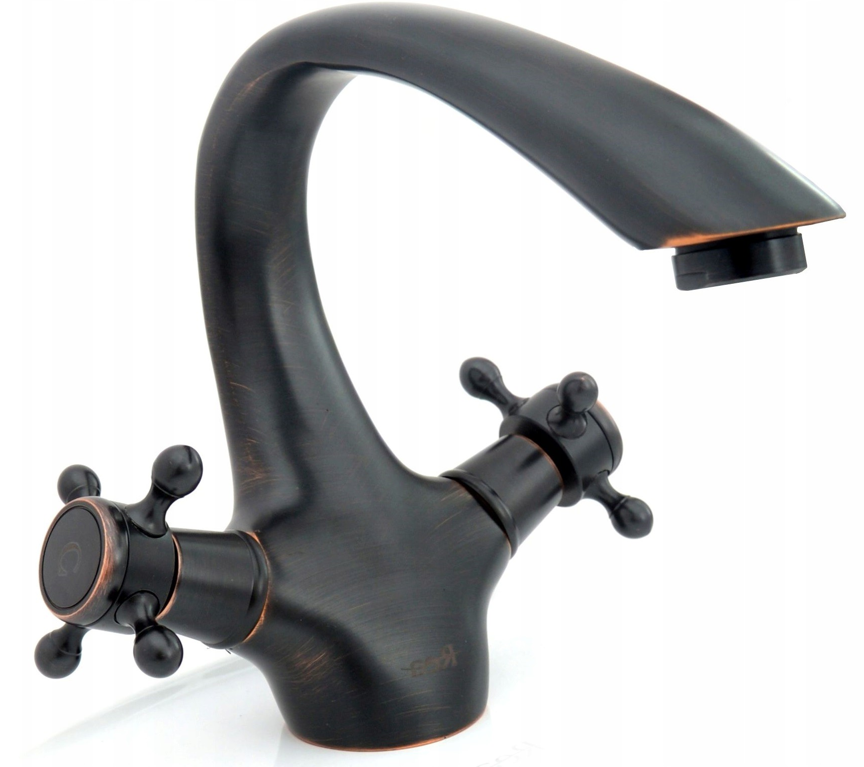 Rea miješalica za umivaonik Retro Old Black