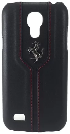 Maska Ferrari - Samsung Galaxy S4 mini Faceplate - Black (FEMTHCS4MBL)