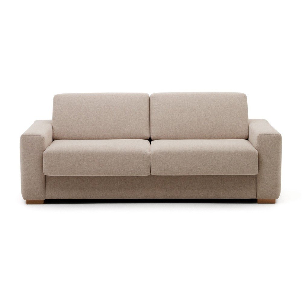 Bež sklopiva sofa 224 cm Anley – Kave Home