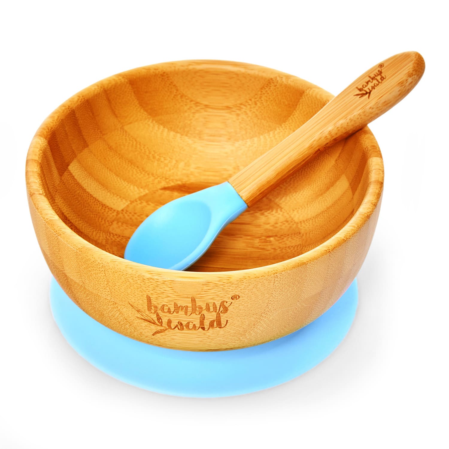 Klarstein Dječje posuđe, s bambusovom zdjelicom i žlicom, 400 ml, uključujući vakuum, Ø: 13,7 cm