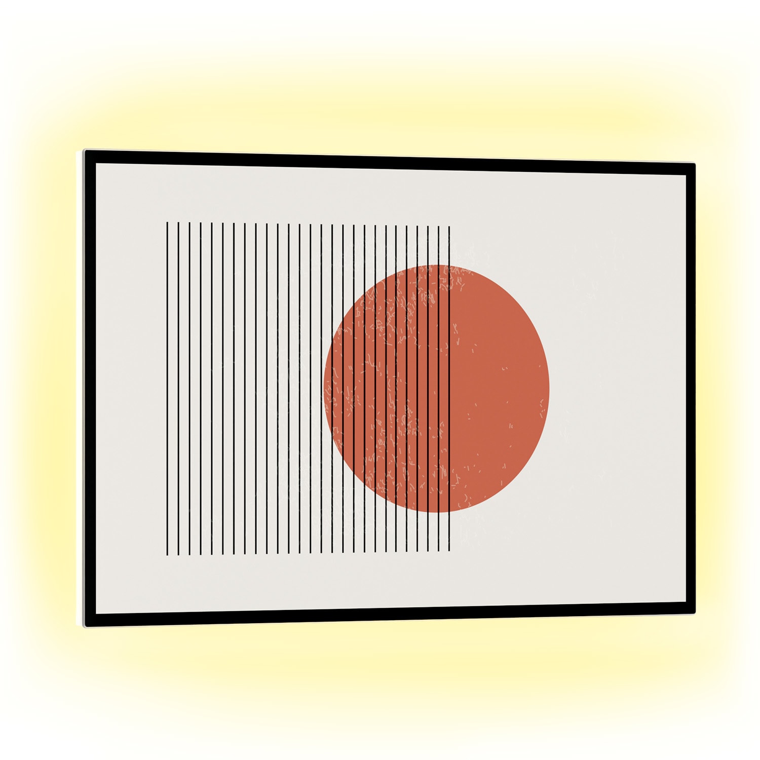 Klarstein Mojave 750 pametni grijač 2 u 1 infracrveni konvektor 85x60cm 750W RGB rasvjeta