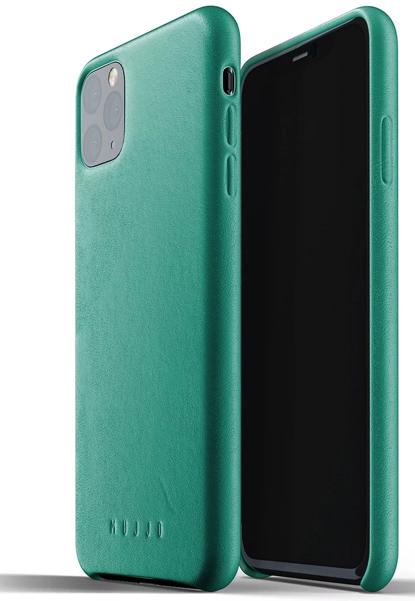 Maska MUJJO Full Leather Case for iPhone 11 Pro Max - Alpine Green (MUJJO-CL-003-GR) 