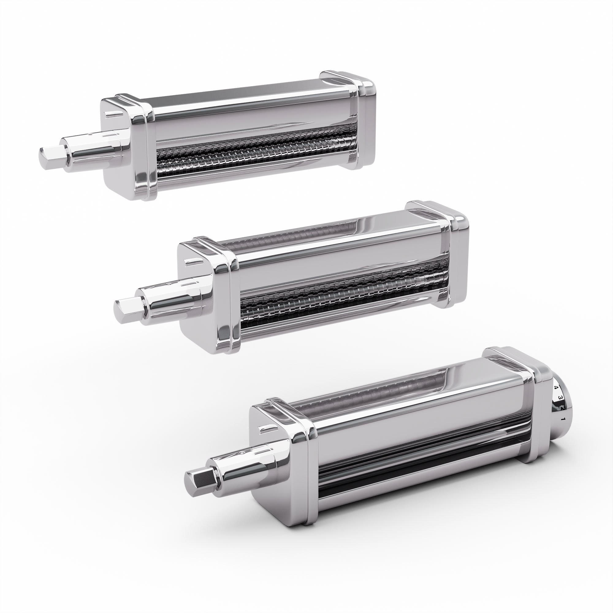 Klarstein Nastavak za tjesteninu Chiara, funkcija 3 u 1, 8 razina, pogodno za pranje u perilici posuđa, nehrđajući čelik, kompatibilnost