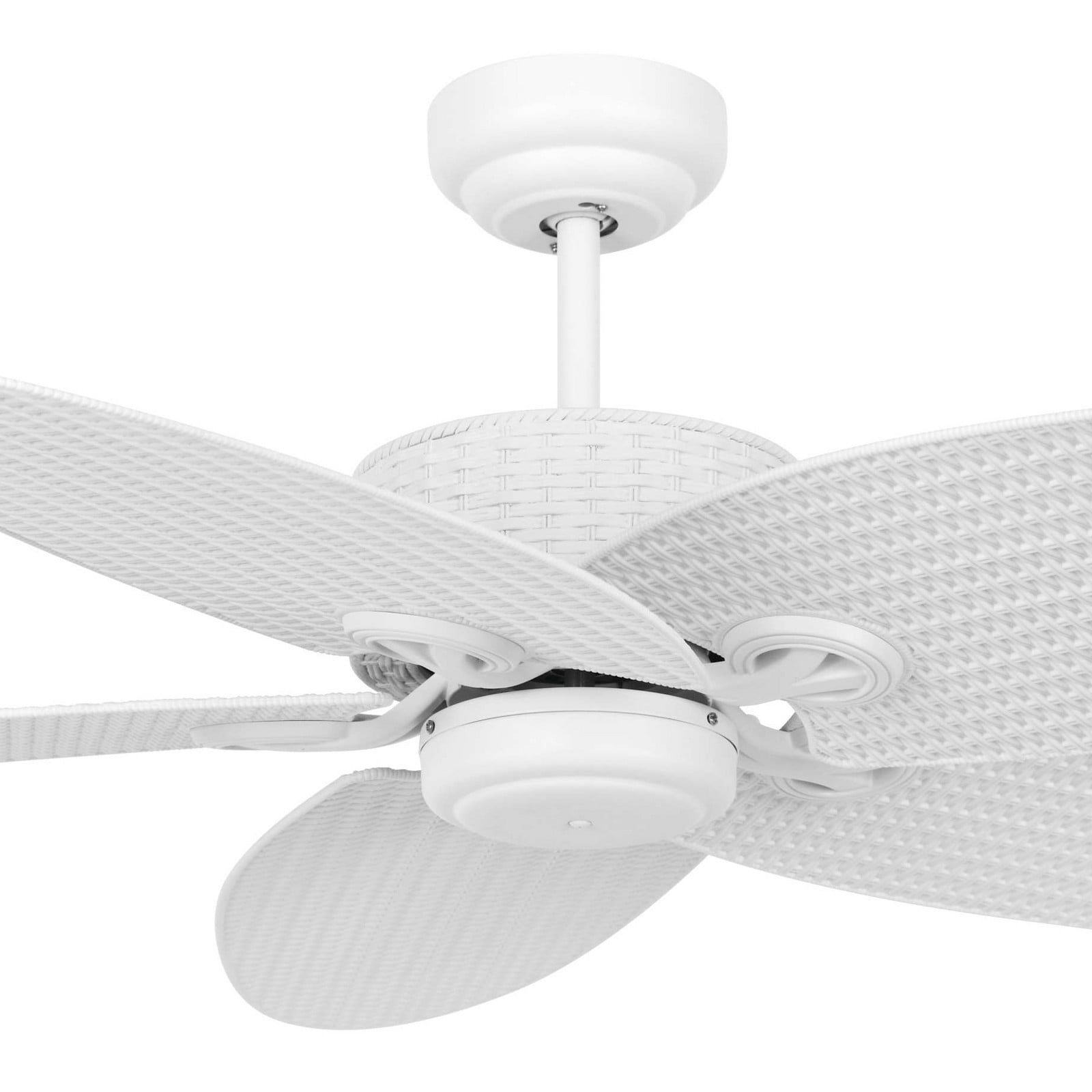 Stropni ventilator Beacon Fijian II, bijeli, Ø 132 cm, tihi