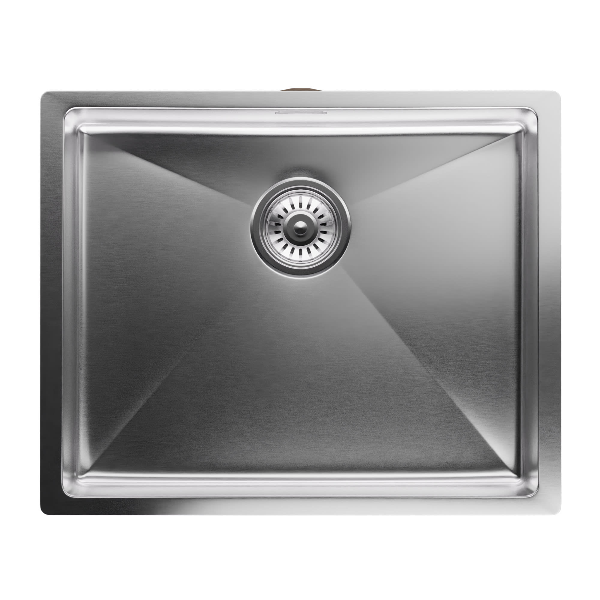 Klarstein TitanSteel kuhinjski sudoper 45 x 55 cm (DxŠ) s površinom otpornom na hrđu, ogrebotine i toplinu