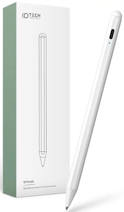 TECH-PROTECT DIGITAL STYLUS PEN IPAD WHITE (0795787711408)