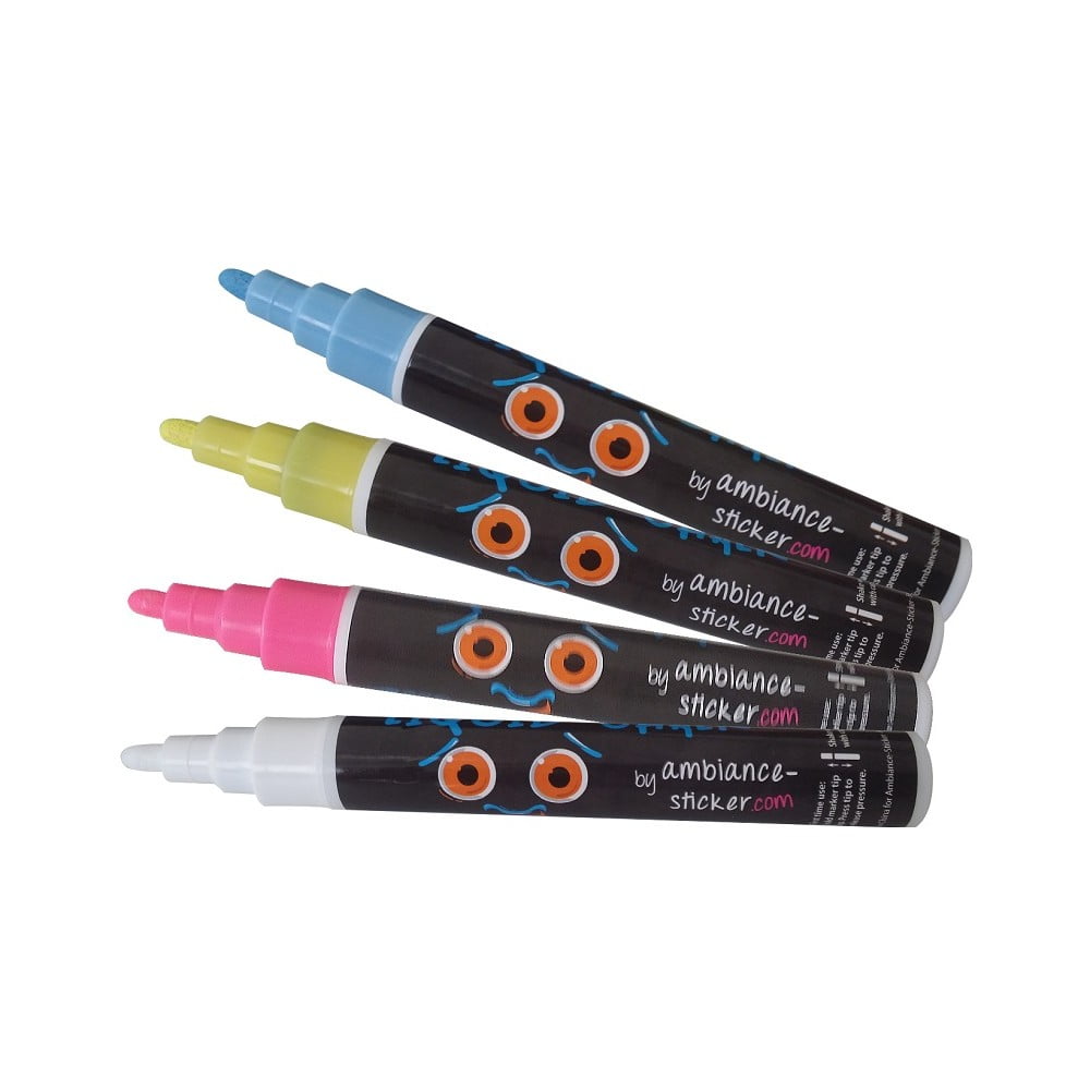 Set od 4 tekuća markera za tablu Ambiance Liquid