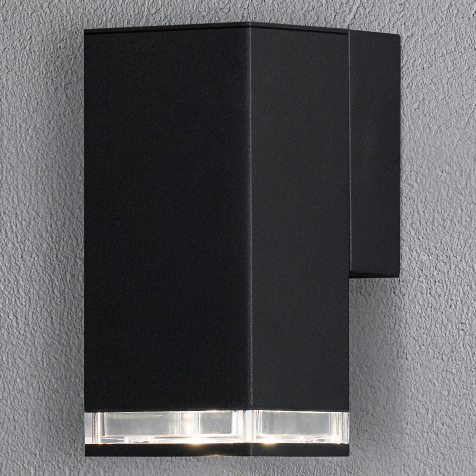Vanjska zidna svjetiljka Pollux Downlight 16,5cm, crna