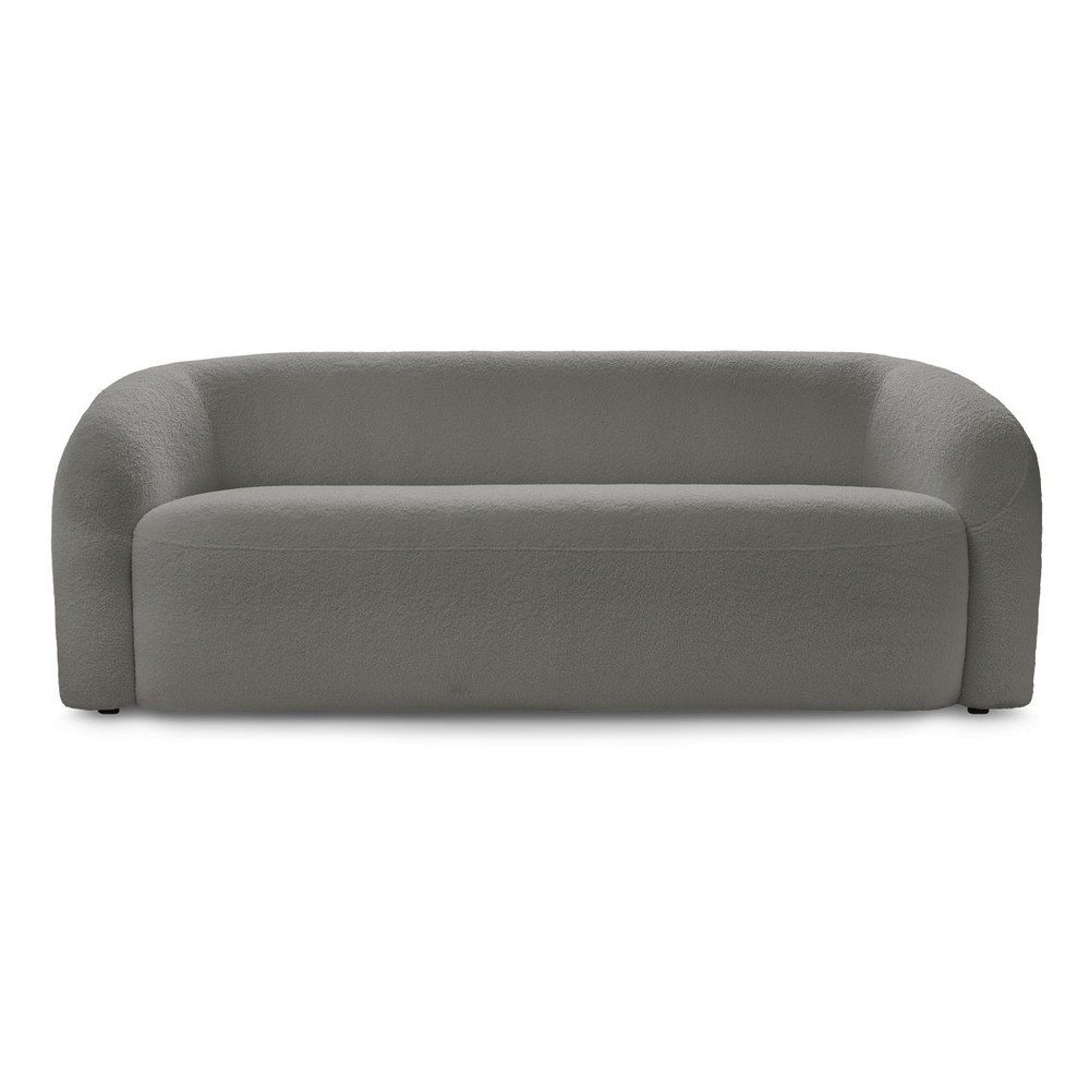 Siva sofa od bouclé tkanine 193 cm Elina – Bobochic Paris
