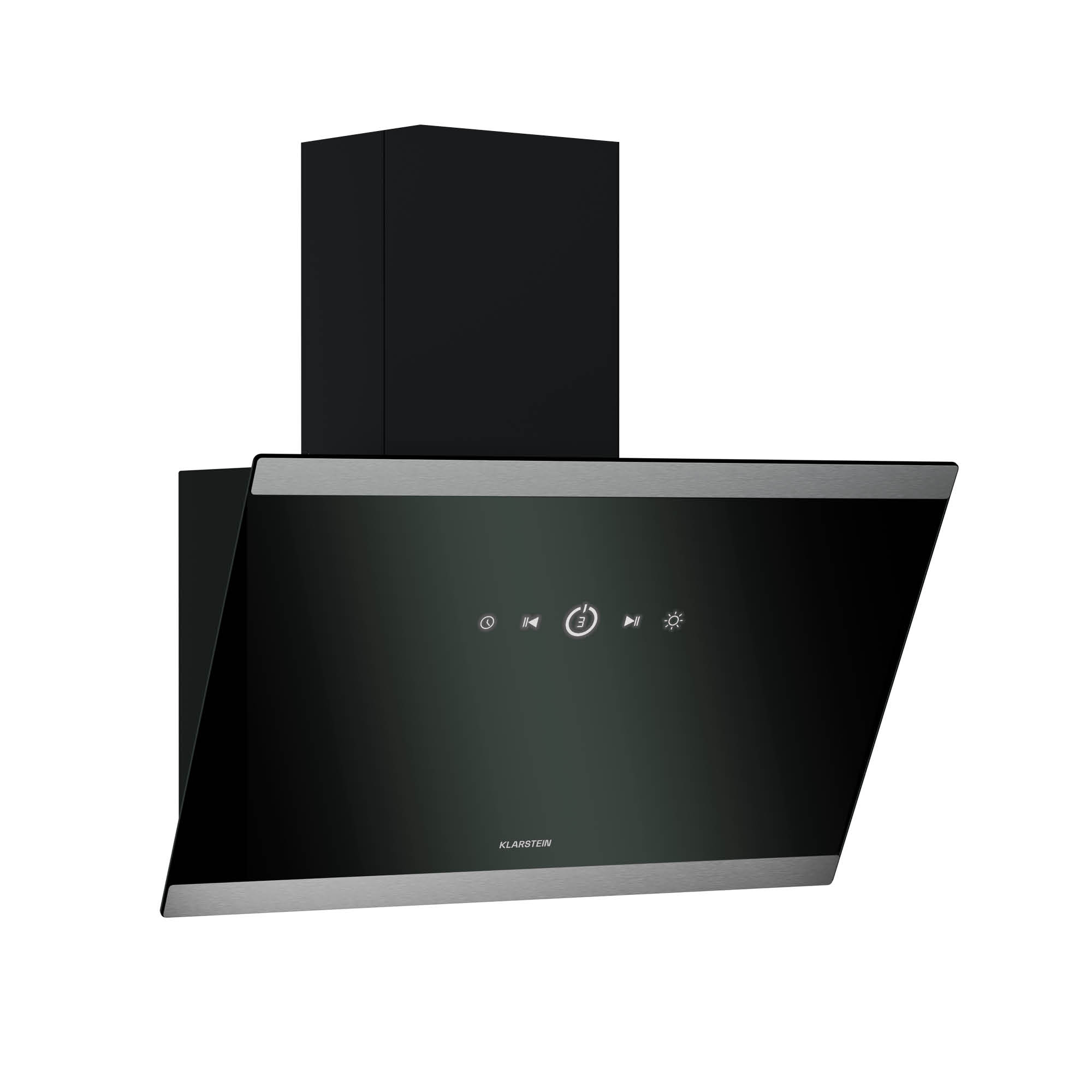 Klarstein FlashLine napa, A++, 524 m3/h, 3 razine, dotaknuti, tiho, LED, ekstrakcija/recirkulacija, 100 W