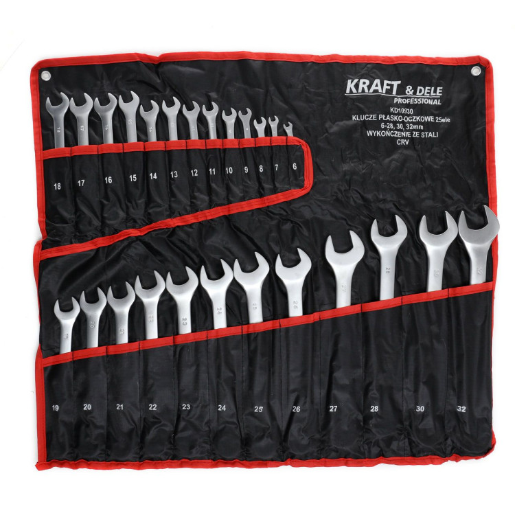 Kombinirani ključevi 25 kom KD10930