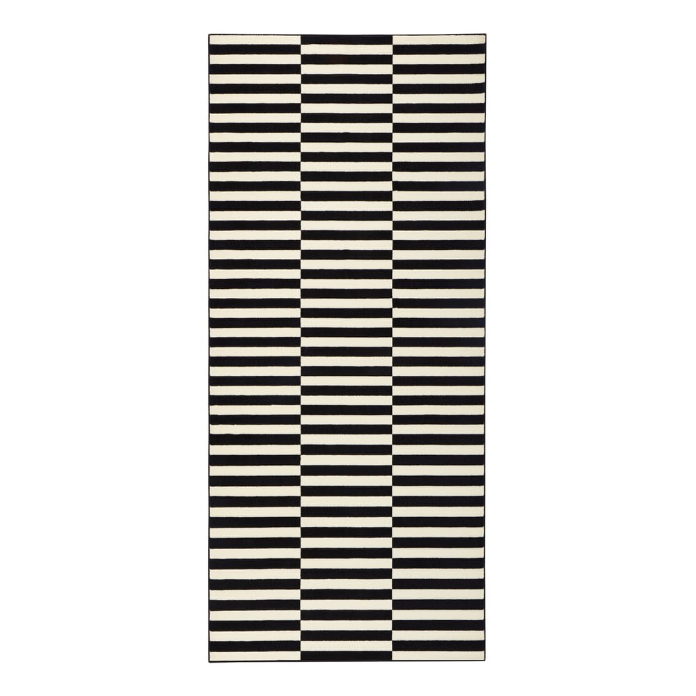 Crni/krem tepih 80x200 cm Gloria – Hanse Home