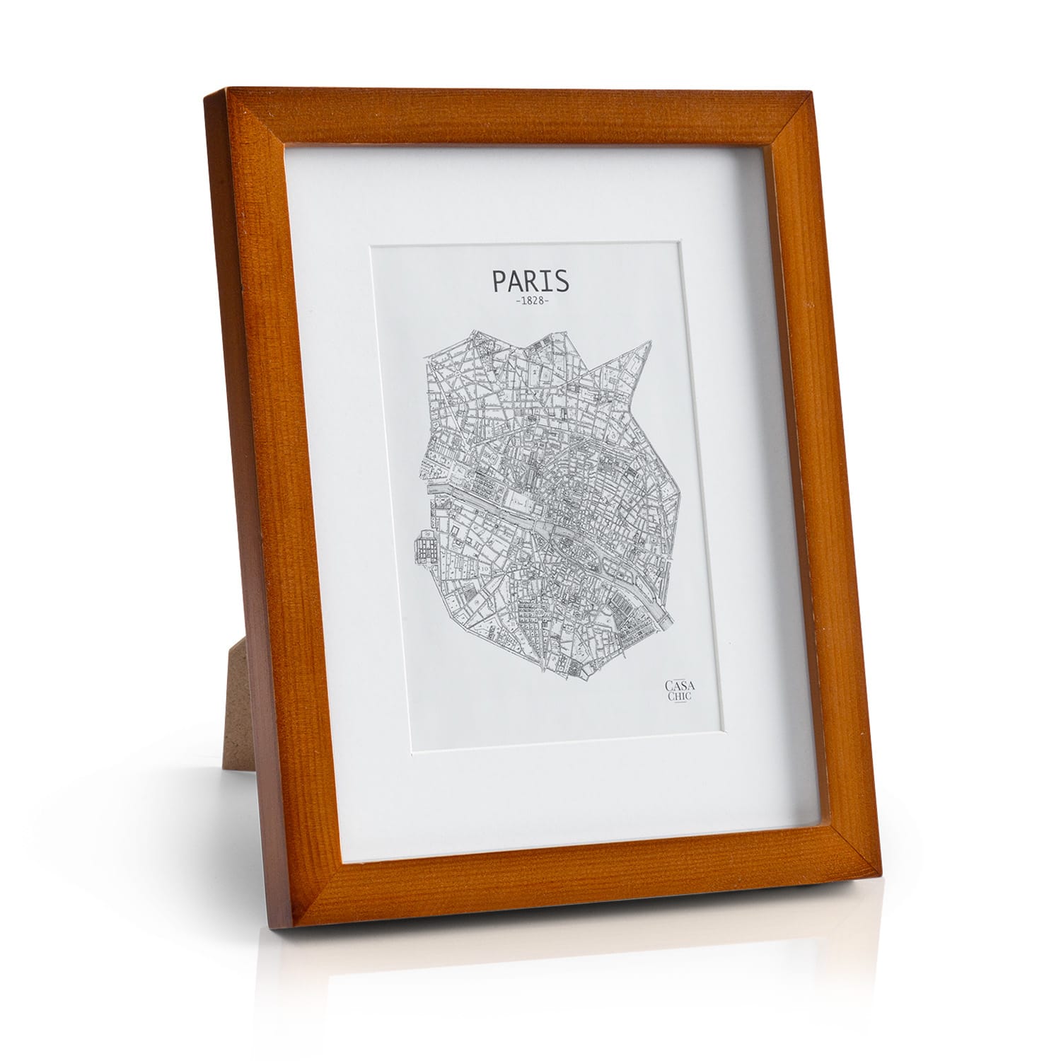 Casa Chic Kenton, okvir za slike, pravokutni, 25 x 20 cm, nosač, staklo