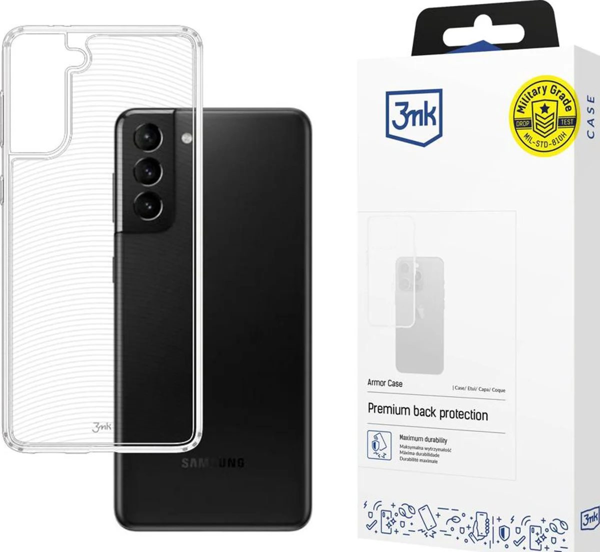 Maska 3MK Armor Case Samsung G991 S21 