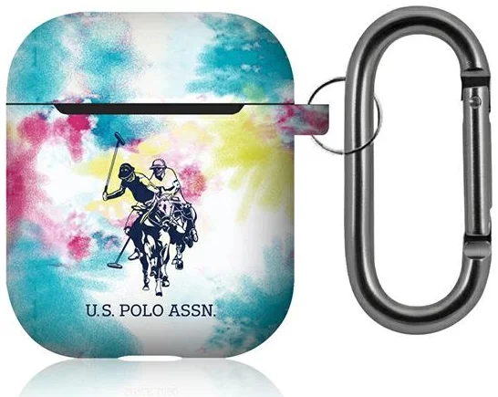 Maska US Polo USACA2PCUSML AirPods case multicolor Tie & Dye Collection (USACA2PCUSML)