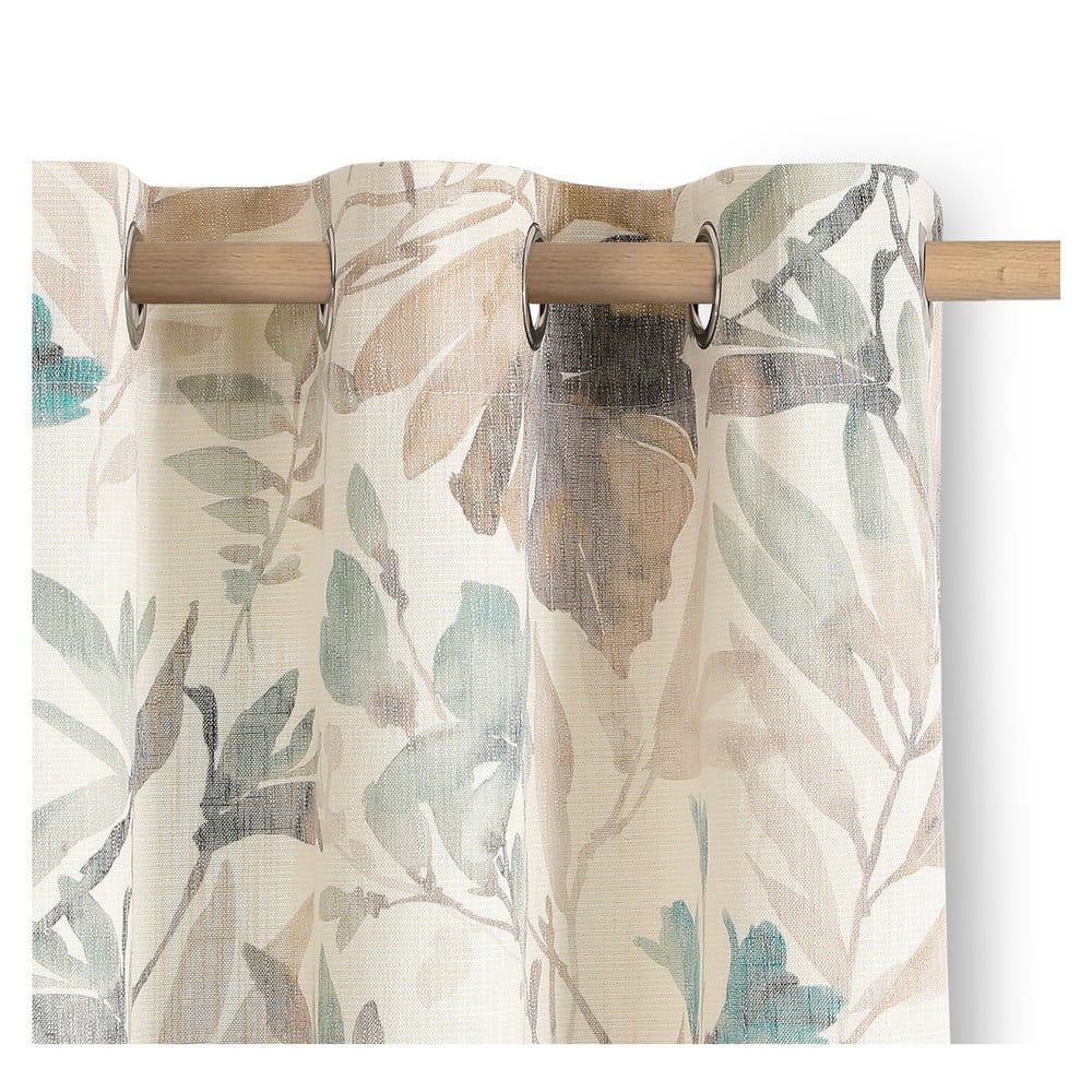 Krem/prljavo plava zavjesa 135x250 cm Celesta – Restilo